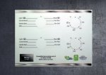 (image for) Miele H4740B Compatible fascia sticker set.