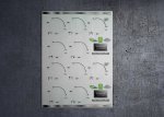 (image for) GE Appliances ZGU385NSMSS cooktop compatible fascia sticker set.